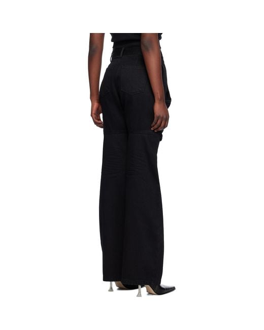 we11done Black Wire Jeans