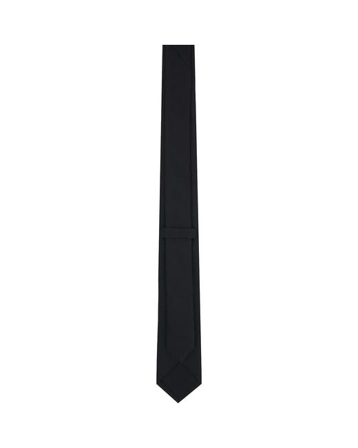 Louis-Gabriel Nouchi Black Virgin Wool Tie for men