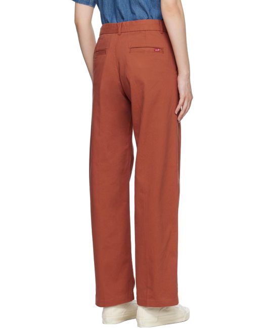 Levi's Red Orange baggy Trousers