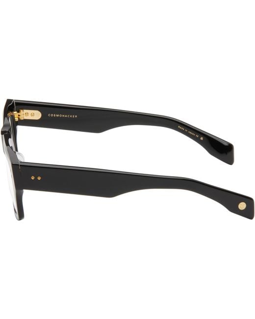 Dita Eyewear Black Cosmohacker Optical Glasses for men