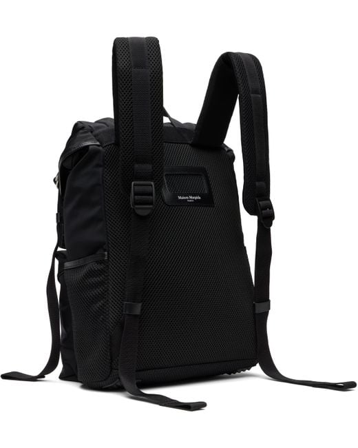 メンズ Maison Margiela ブラック ミディアム High Tech バックパック Black