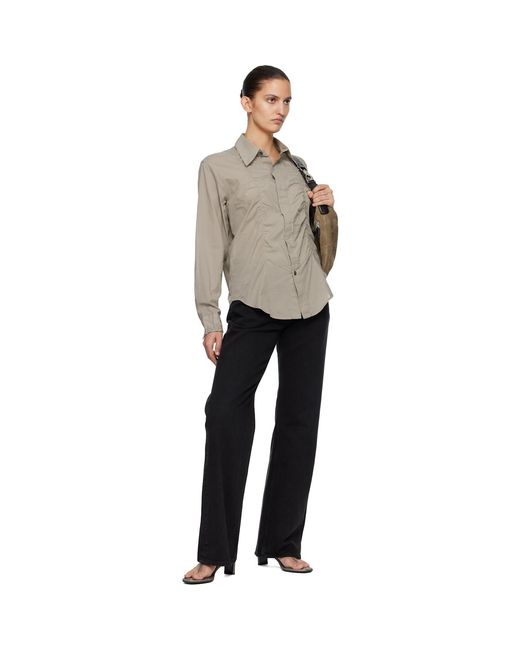 Our Legacy Natural Jumble Shirt