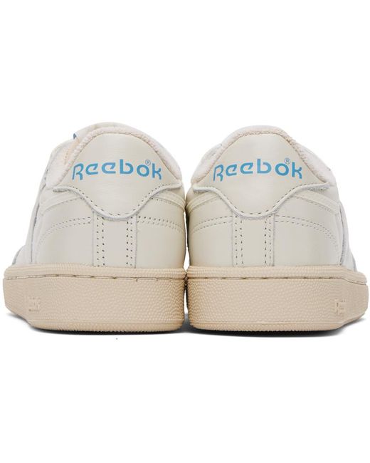 Reebok Black Off-white Club C 85 Vintage Sneakers