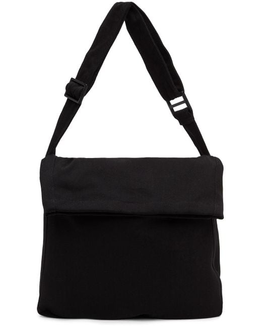 バッグ OUR LEGACY WASHED DENIM BAG BLACK Our Legacy - Sling Bag Washed Black Denim