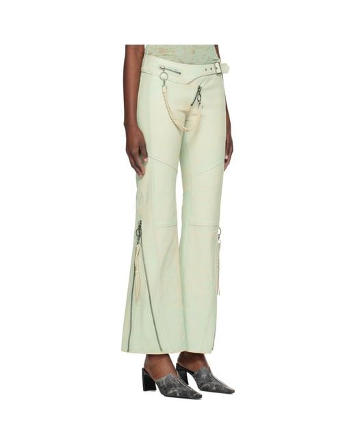 KNWLS Natural Nihil Leather Pants