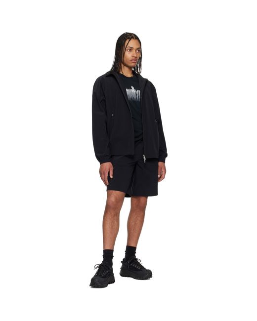 Moncler Black Chalvine Hooded Jacket for men