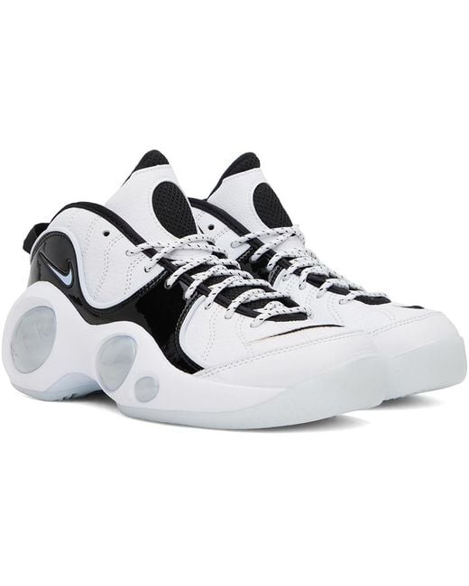 Nike Black & White Air Zoom Flight 95 Sneakers for men