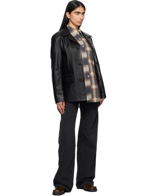 Our Legacy Lane レザージャケット Black