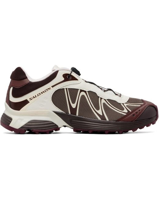 Salomon Brown Off- Xt-Whisper Sneakers