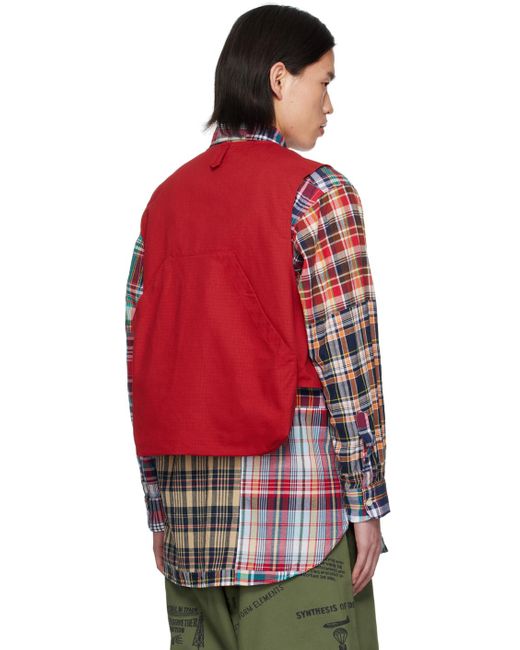 Enginee garments veste rouge à poches à rabat Engineered Garments pour homme en coloris Red
