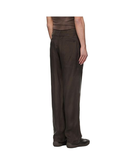 Post Archive Faction PAF Black Single Drifter Trousers for men