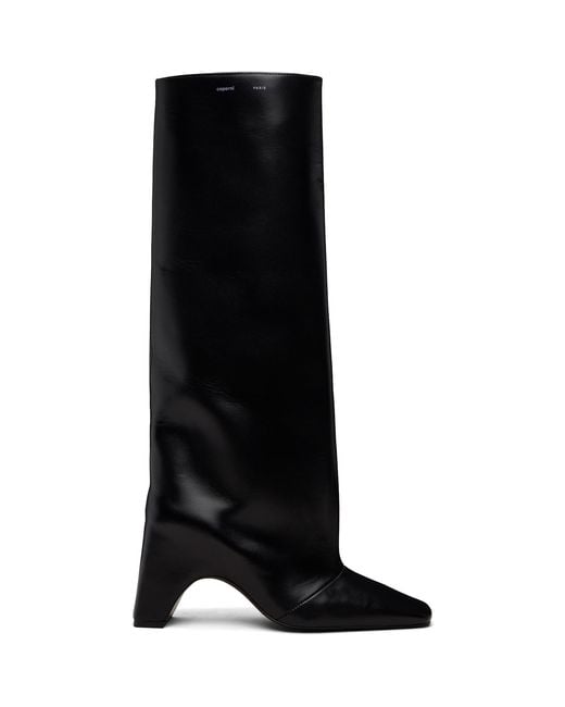 Coperni Black Bridge Tall Boots