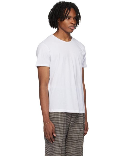 Orlebar Brown White Orlebar Ob-T T-Shirt for men