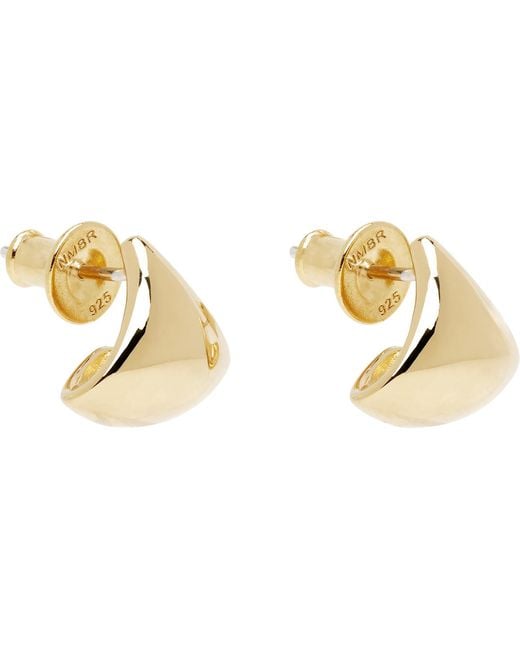 NUMBERING Metallic #3308 Earrings for men