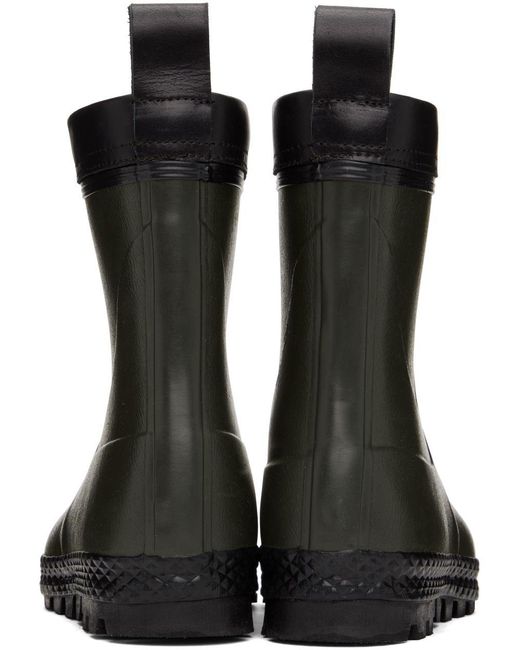 Rier Black Ludwig Reiter Edition City Rain Boots in Green Lyst