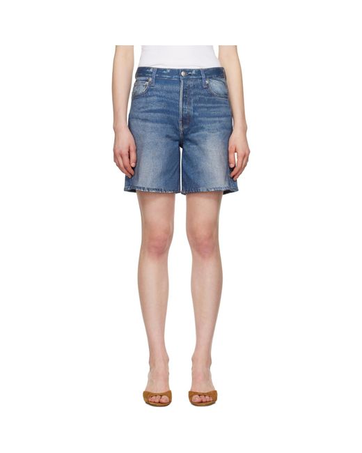 Rag & Bone Blue Miramar Terry Kaia Shorts
