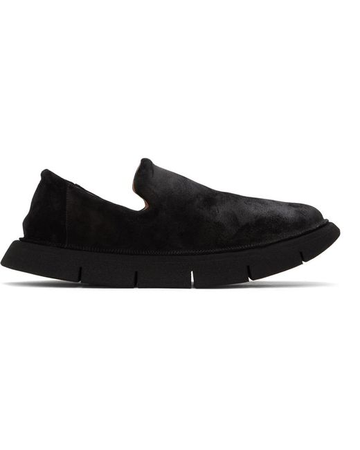 Chaussures à enfiler intagliata noires Marsèll pour homme en coloris Black