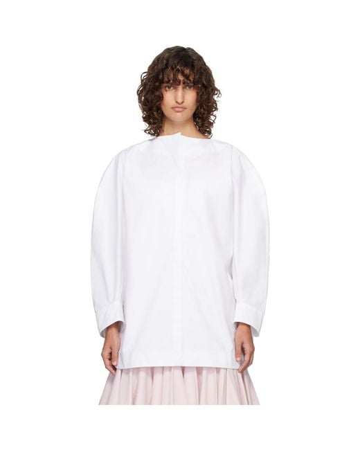 Jacquemus White 'The Pittore' Blouse