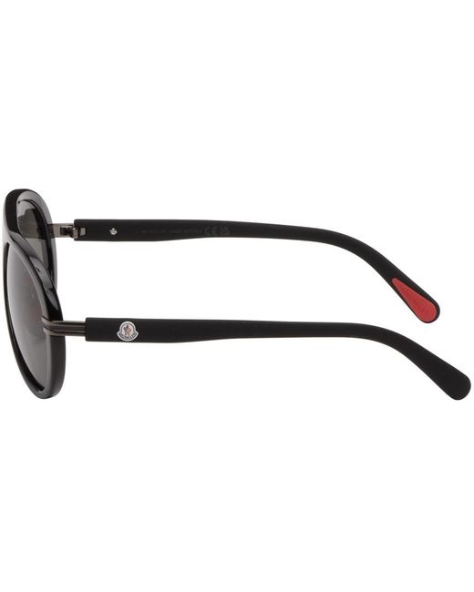 Moncler Black Navigaze Sunglasses for men