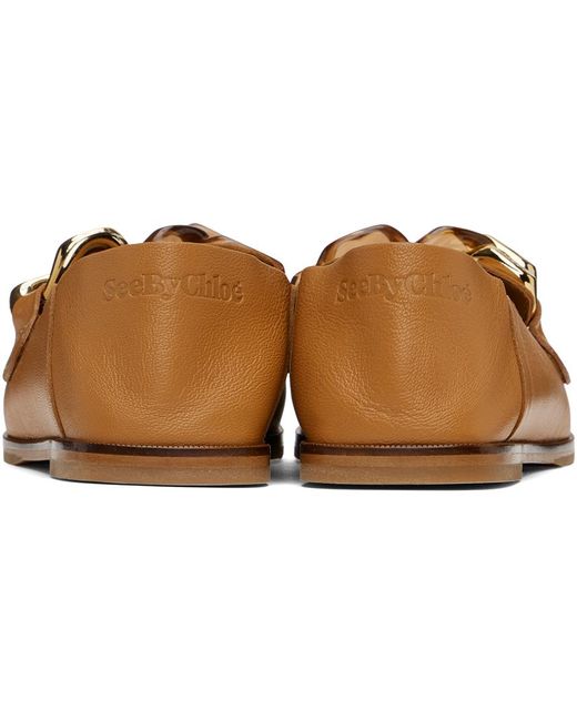 See By Chloé Black Tan Monyca Loafers
