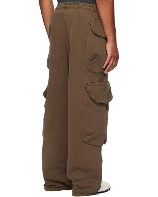 Entire studios Brown Heavy Gocar Cargo Pants for men