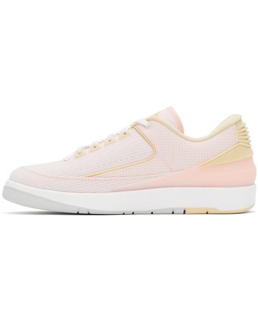 Baskets basses air jordan 2 retro roses Nike pour homme en coloris