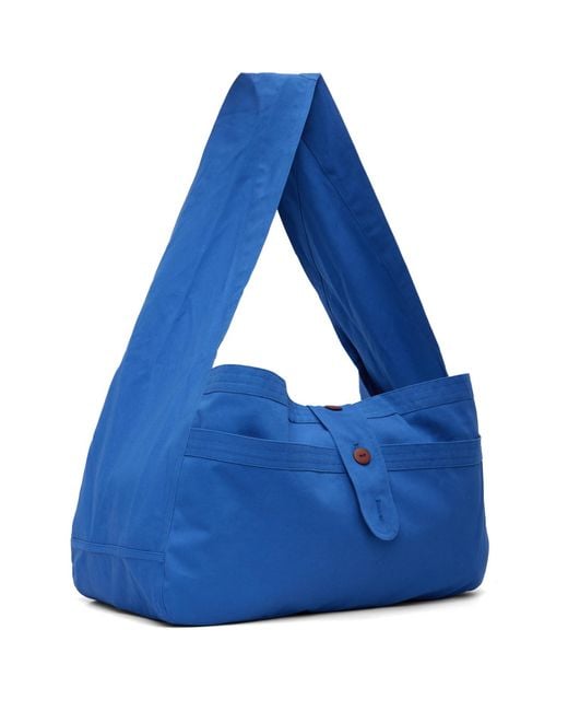 SC103 Blue Cocoon Bag for men