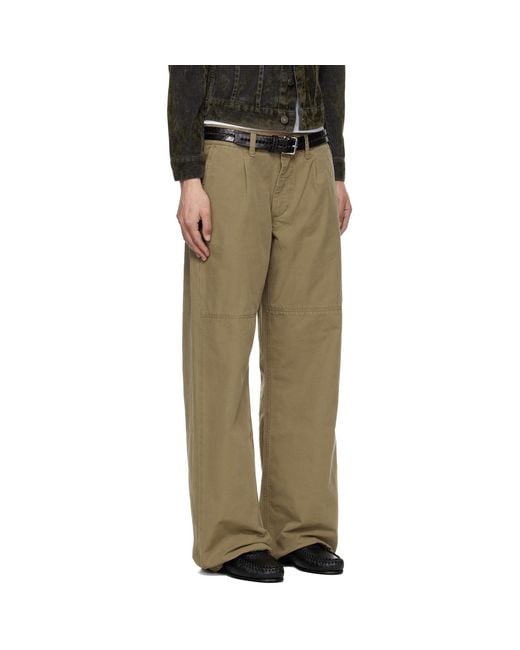 Jeanerica Multicolor Khaki Mina Trousers