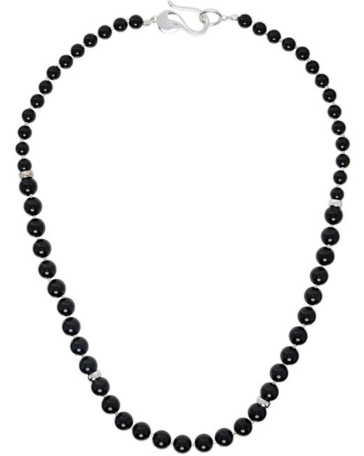 NUMBERING Black #7732 Necklace for men