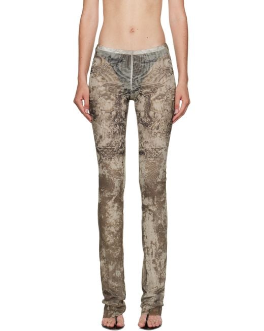 Pantalon De Détente À Imprimé Médaillon Jean Paul Gaultier en coloris Multicolor