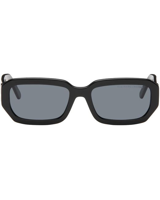 Lunettes de soleil rectangulaires noires Marc Jacobs en coloris Black