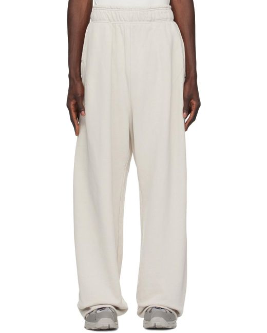 Entire studios Full Sweatpants in Natural for Men | Lyst