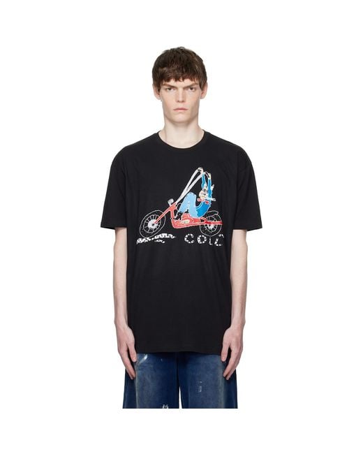 Cout de la Liberte Black Freddy Chopper Cout Rider T-Shirt for men