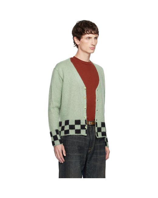Second/Layer Black Chevy Cardigan for men