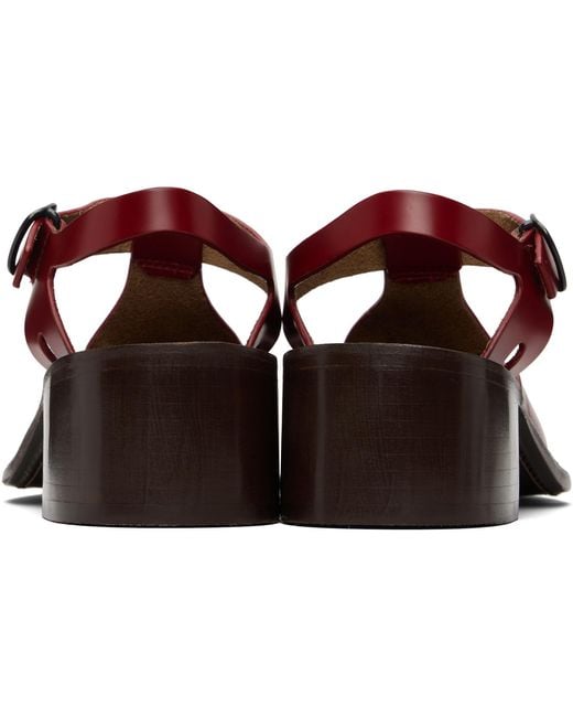 Hereu Black Pesca Heeled Sandals