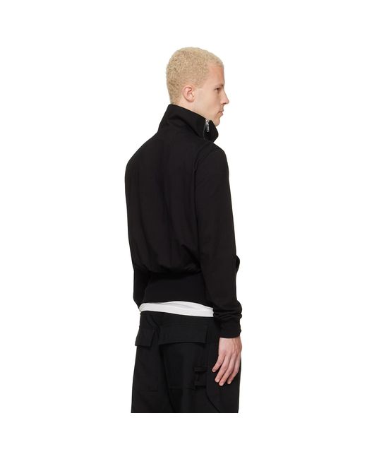 Rick Owens Black Tower Bauhaus Jogger Sweatshirt for men