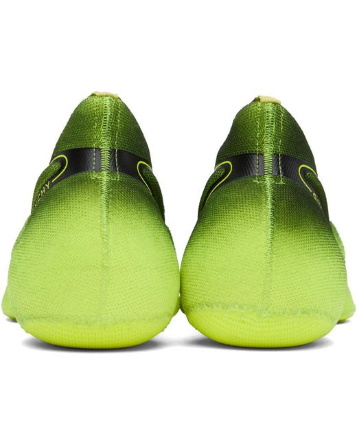 Givenchy Green Yellow & Black Tk-360+ Sneakers for men