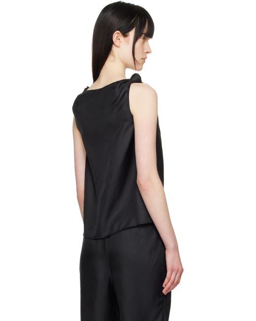 Loulou de Saison Black Remy Tank Top