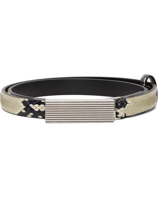 Khaite Black Empire Belt