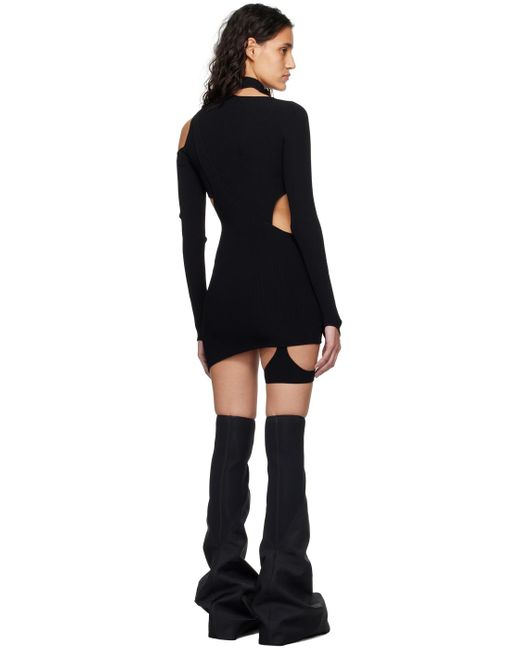 Hyein Seo Black Ssense Exclusive Minidress & Sweater Set