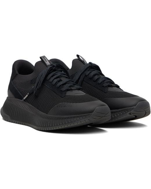 Boss Black Ttnm Evo Knitted Upper Sneakers for men