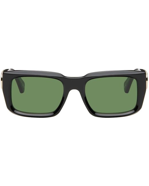 Off-White c/o Virgil Abloh Green Black Hays Sunglasses for men