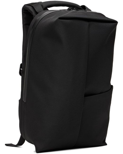 Côte&Ciel Black Sormonne Ecoyarn Backpack for men