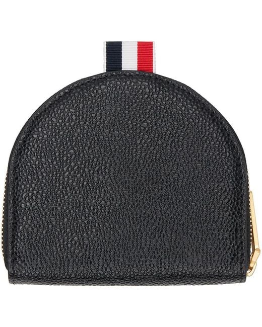 Thom Browne Black Thom E Small Vanity Coin Pouch