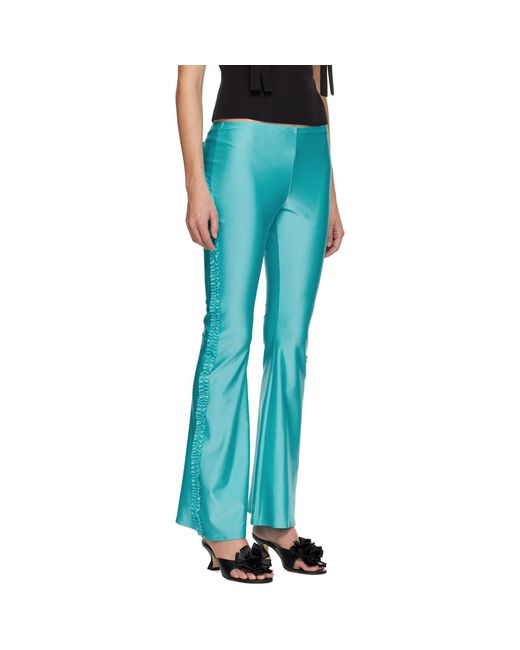 Sandy Liang Blue Abbey Lounge Pants