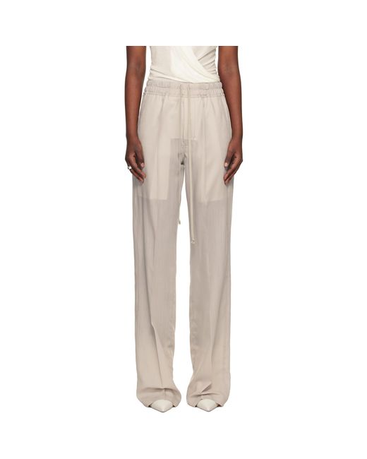 Rick Owens Multicolor Off- Temple Dietrich Drawstring Lounge Pants