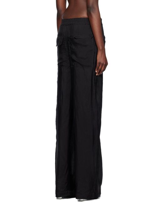 Pantalon de détente noir - lido Rick Owens en coloris Black