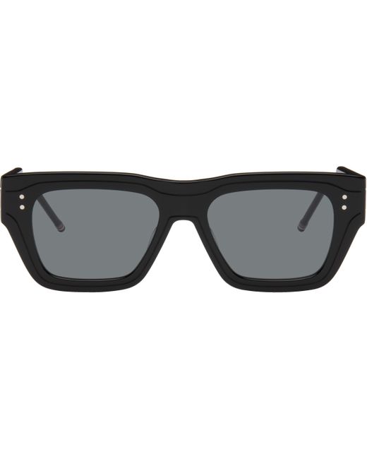 Thom Browne Black Acetate Sunglasses for men