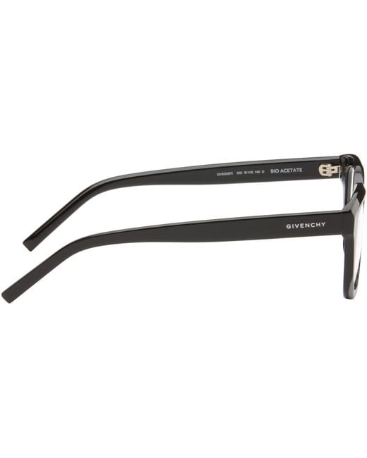 Givenchy Brown Gv Day Rectangle Glasses