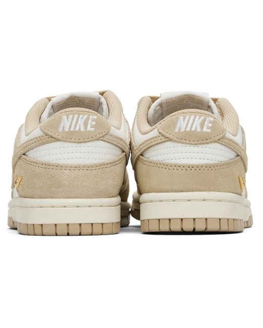 Nike Black Off- Dunk Low Suede Sneakers